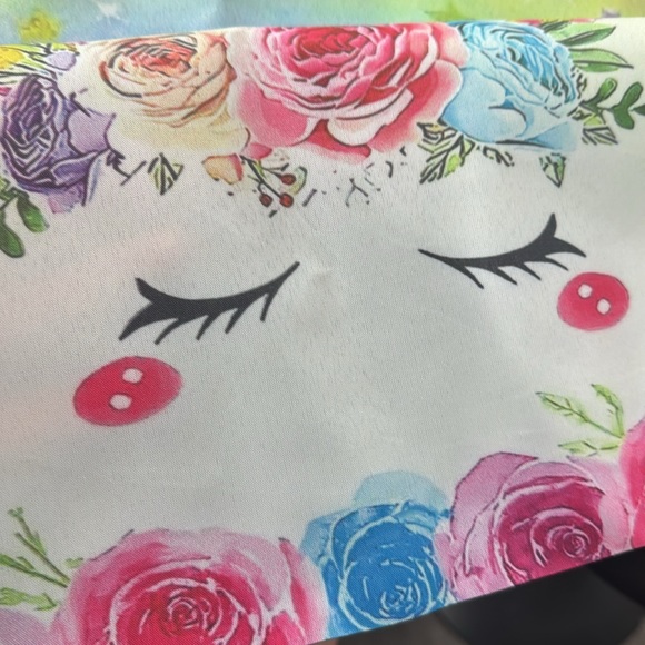 Unicorn Theme Pink Table Runner birthday Party Decoration Theme Table Banners - Picture 4 of 5